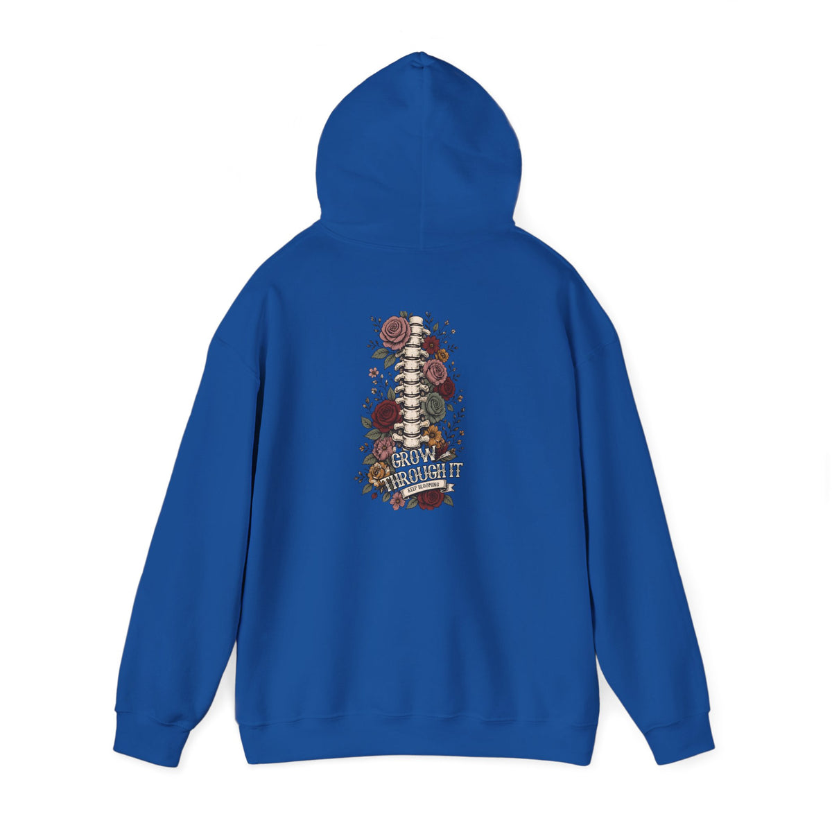 Grow Through It — Unisex Heavy Blend Hoodie