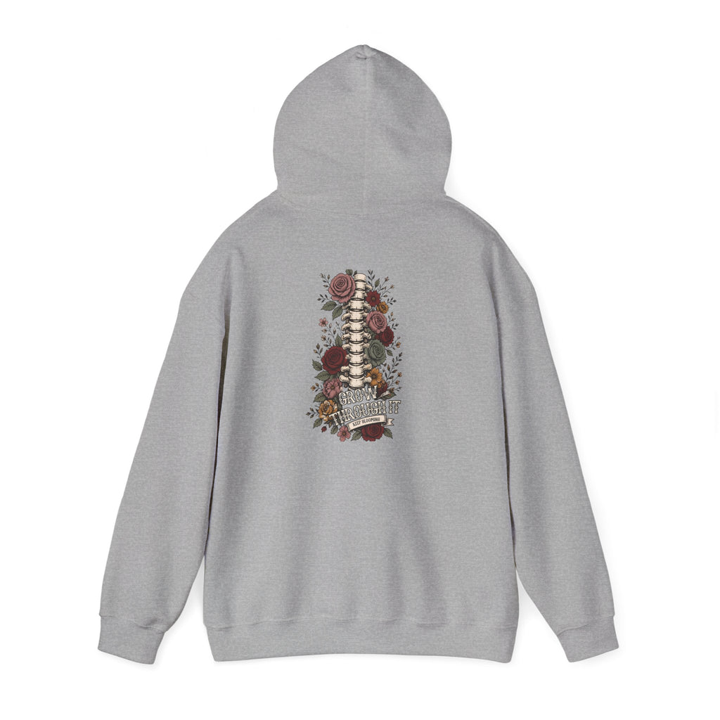 Grow Through It — Unisex Heavy Blend Hoodie