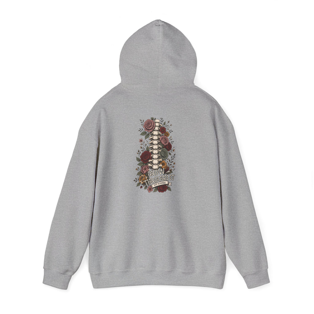 Grow Through It — Unisex Heavy Blend Hoodie