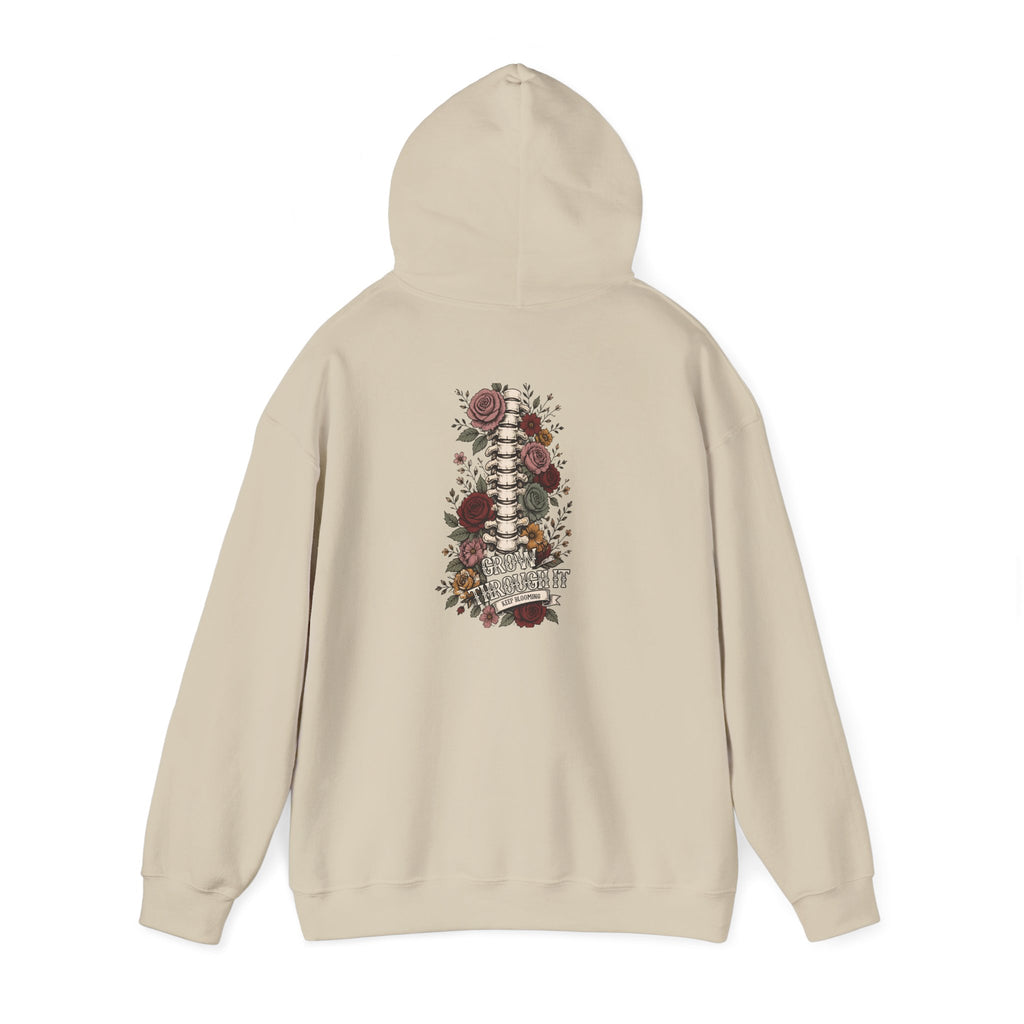 Grow Through It — Unisex Heavy Blend Hoodie