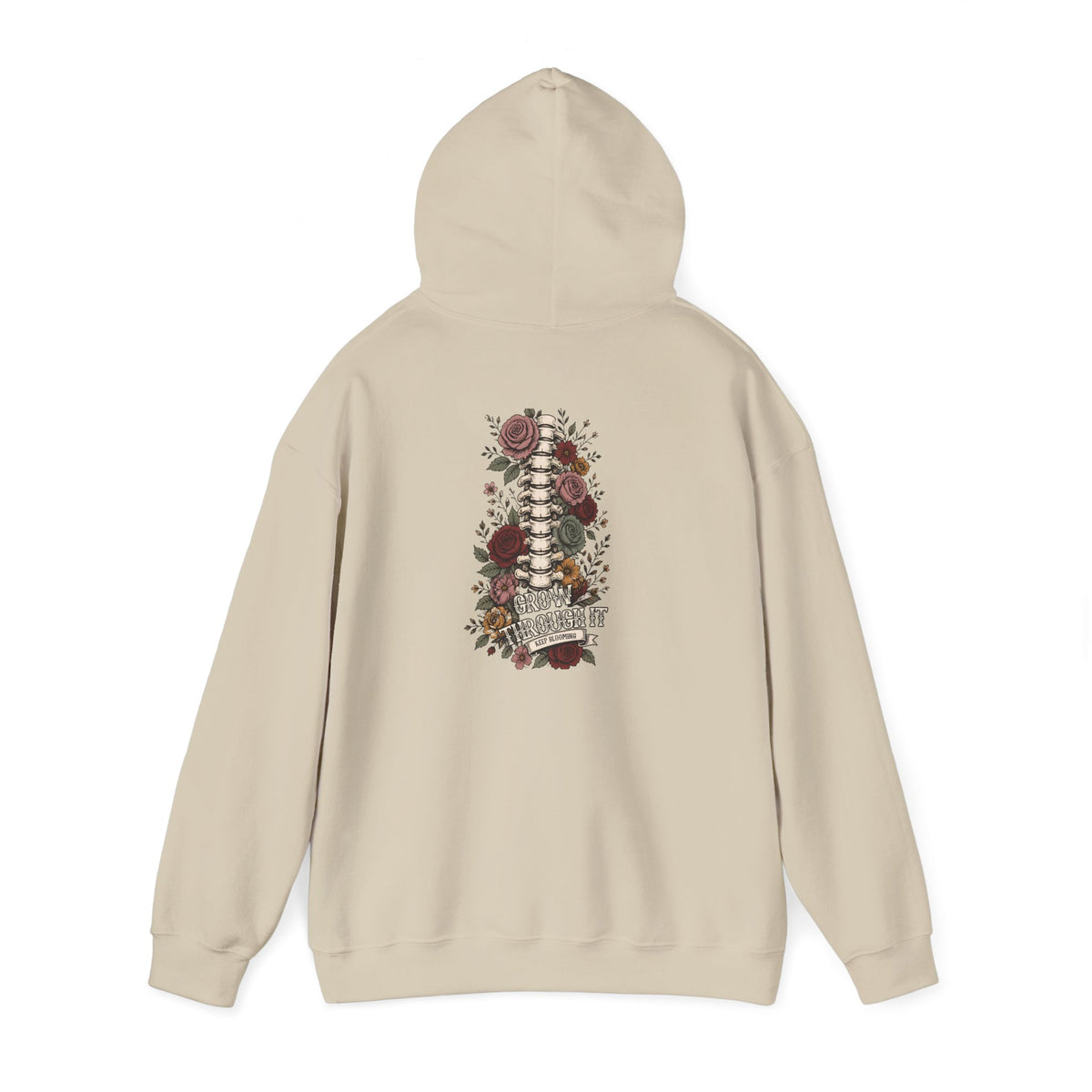 Grow Through It — Unisex Heavy Blend Hoodie