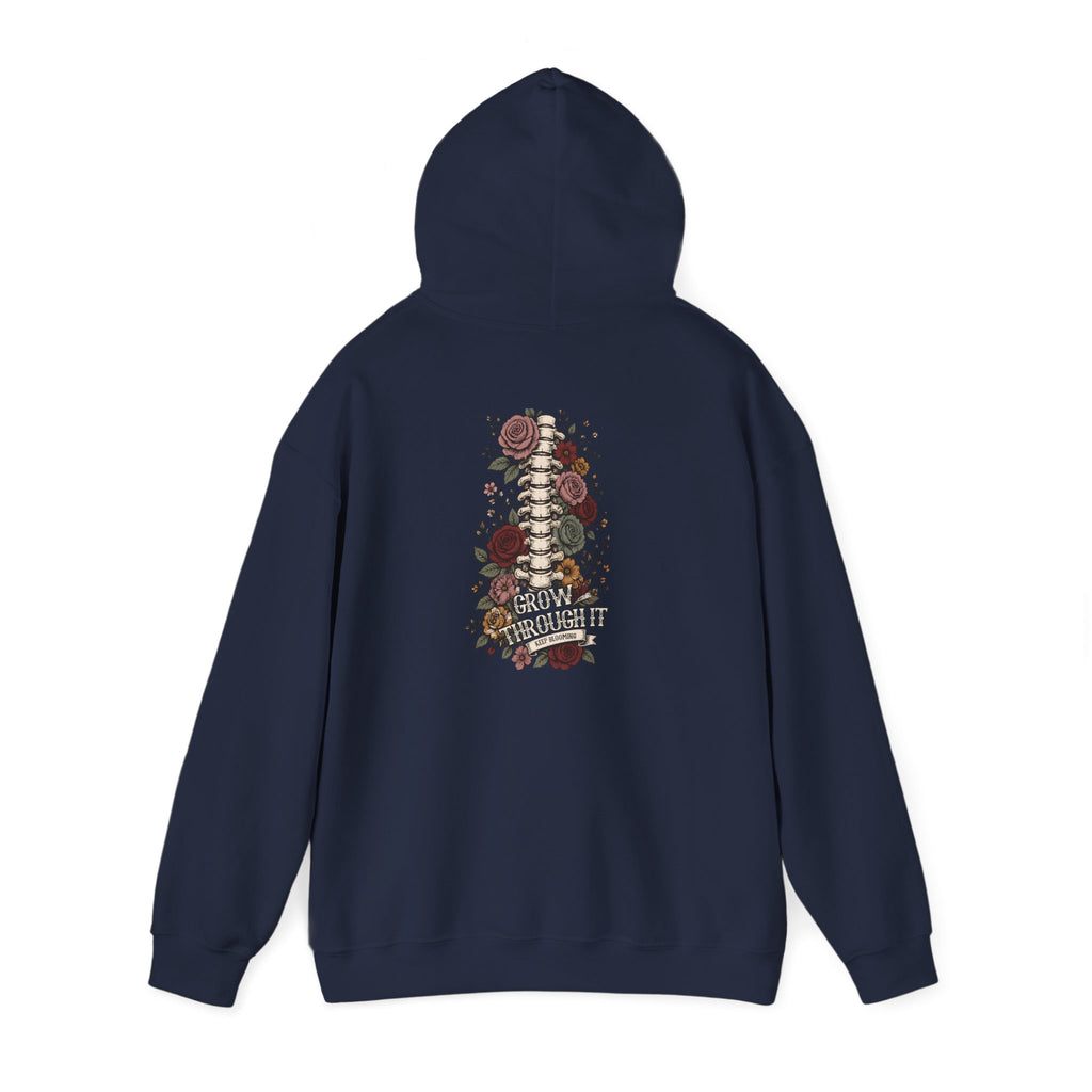 Grow Through It — Unisex Heavy Blend Hoodie