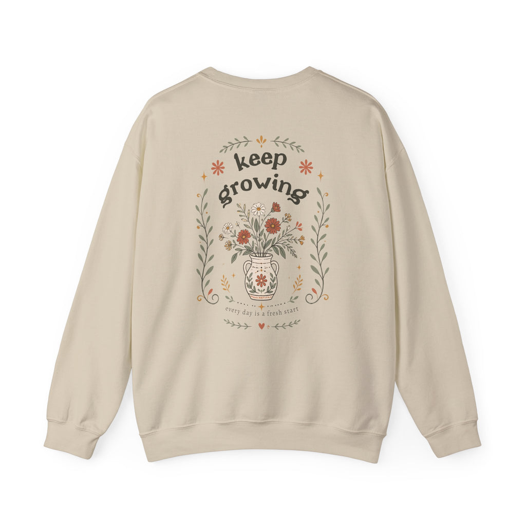 Keep Growing — Unisex Heavy Blend Crewneck