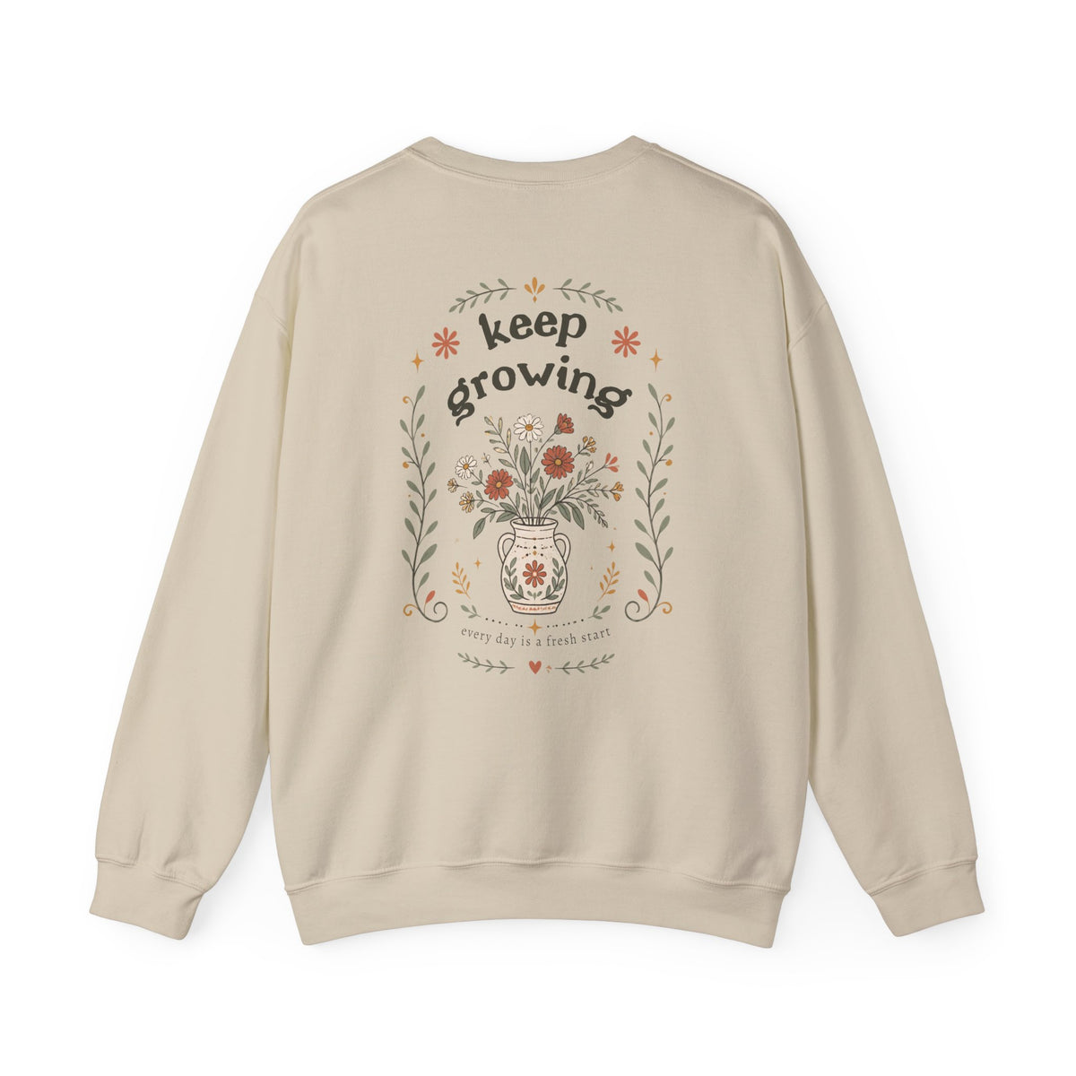 Keep Growing — Unisex Heavy Blend Crewneck