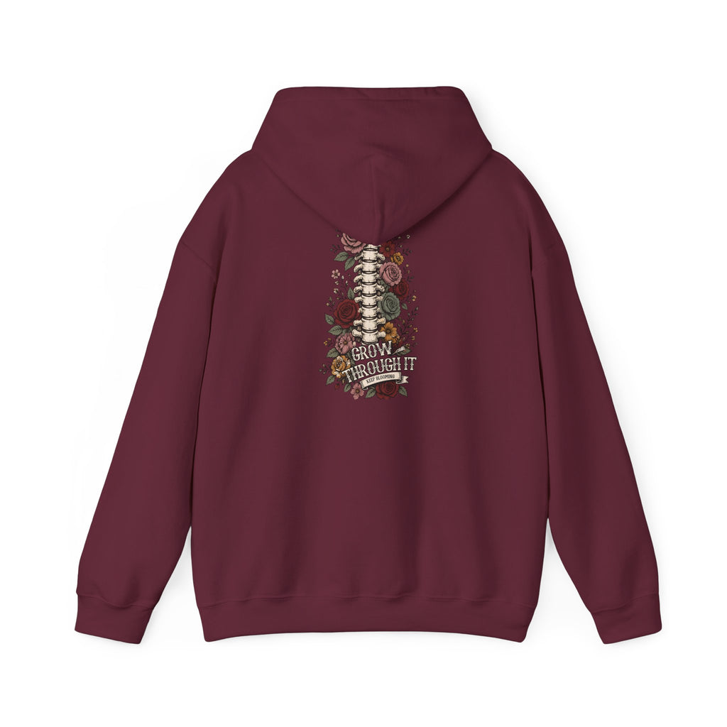 Grow Through It — Unisex Heavy Blend Hoodie