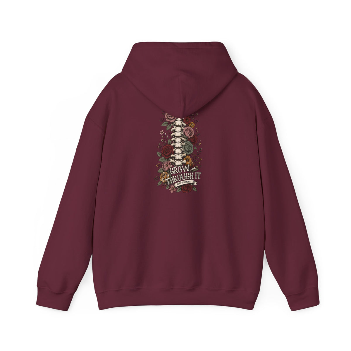 Grow Through It — Unisex Heavy Blend Hoodie