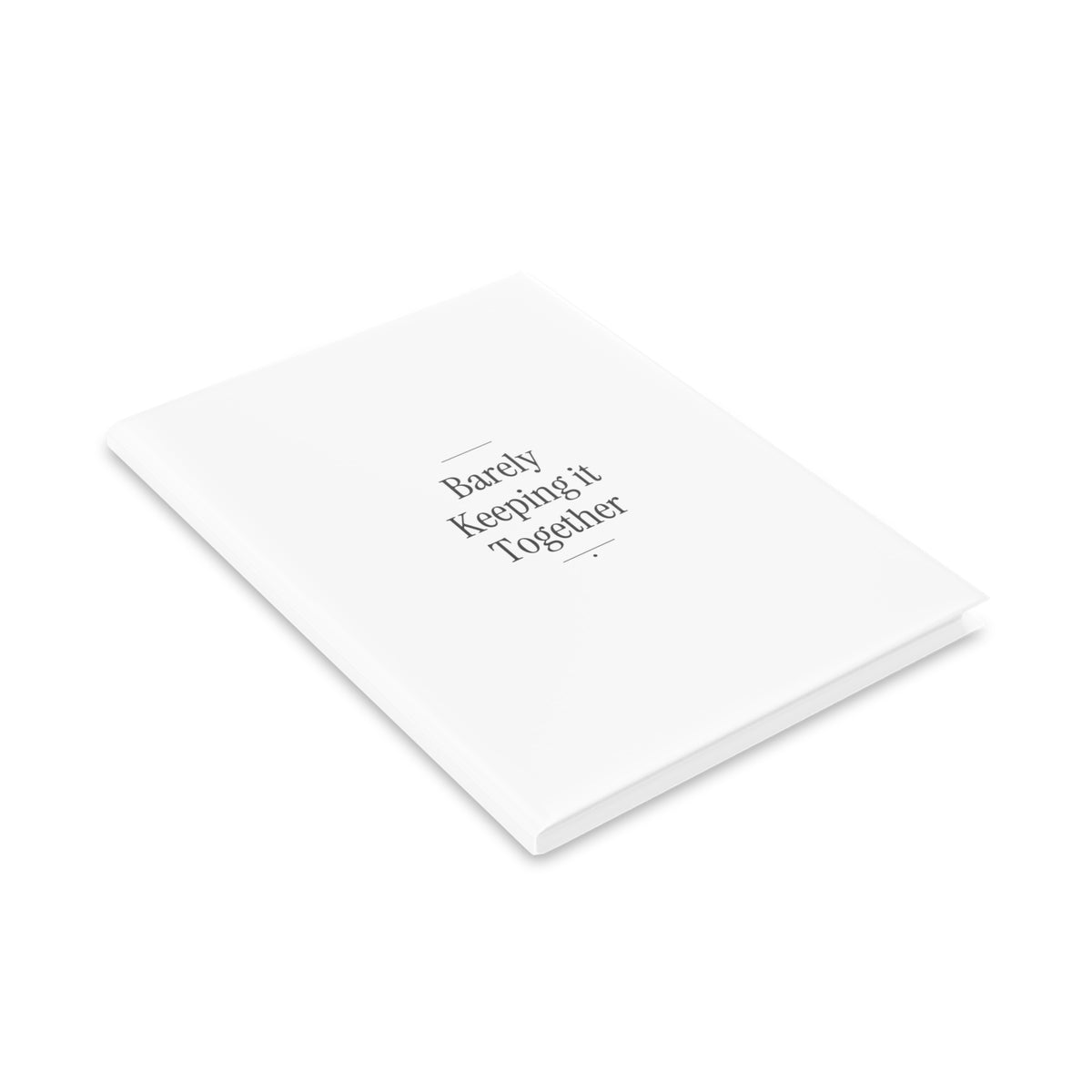 One Page At A Time — Hardcover Journal