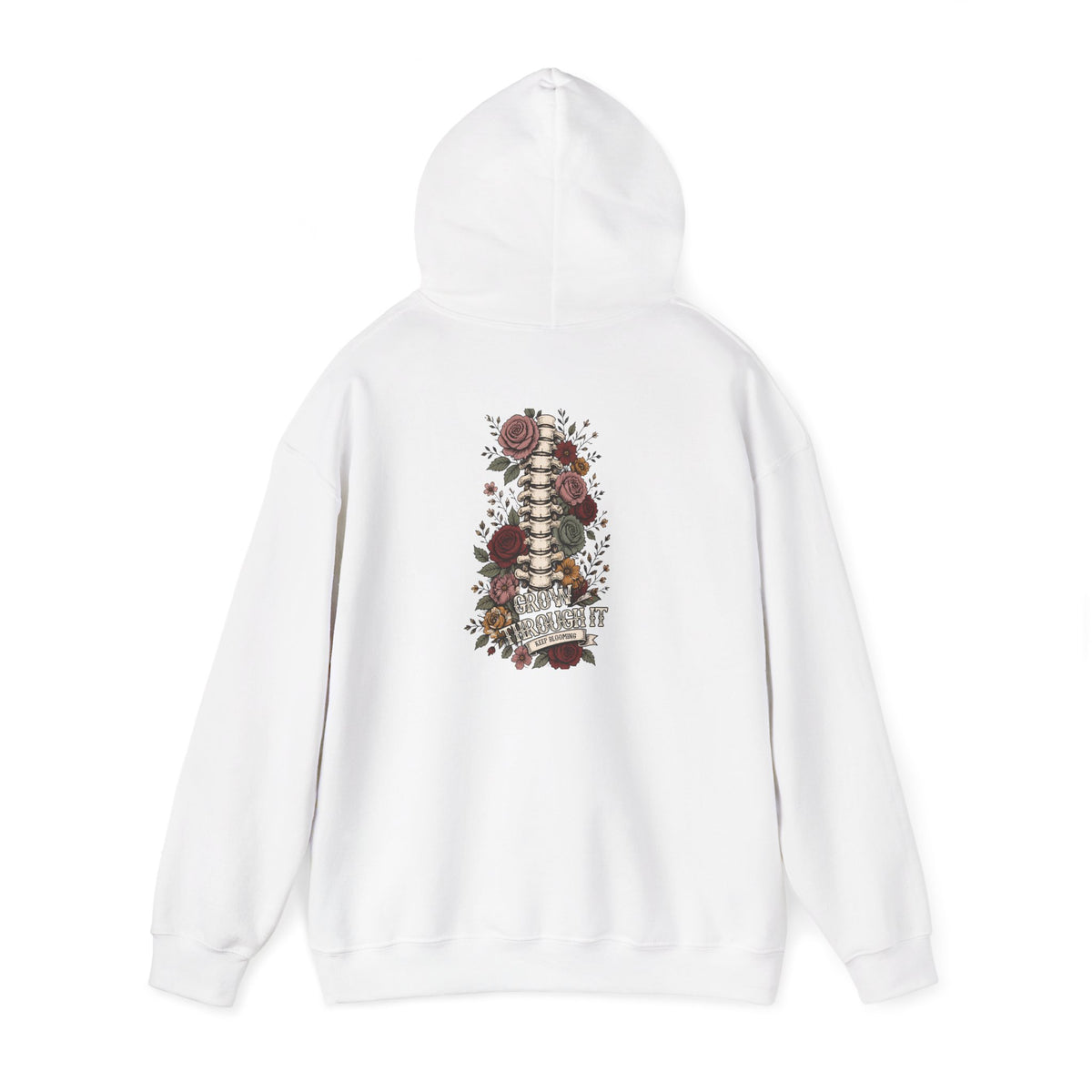 Grow Through It — Unisex Heavy Blend Hoodie