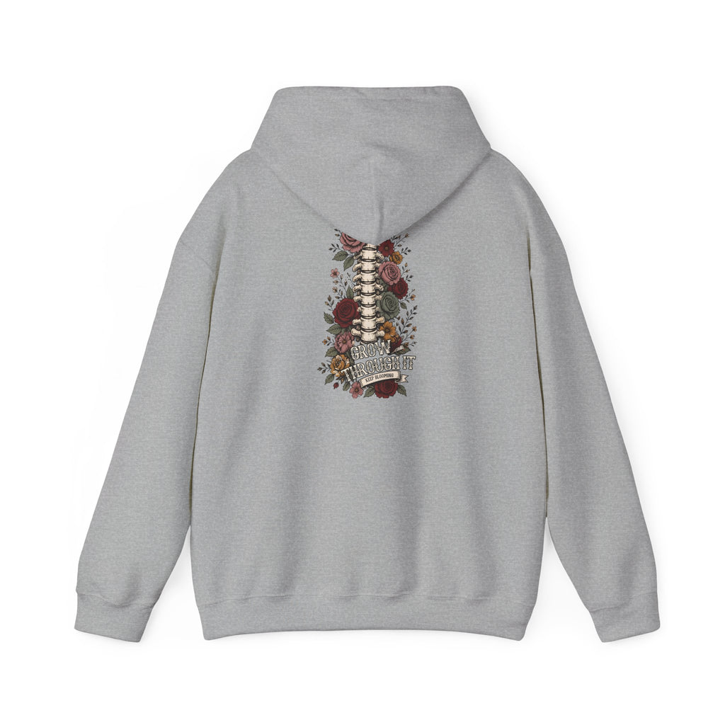 Grow Through It — Unisex Heavy Blend Hoodie