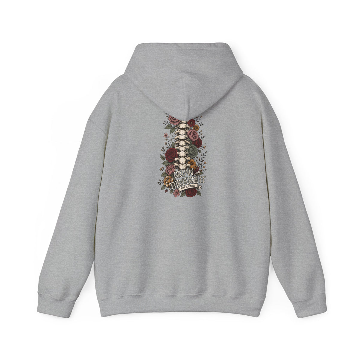 Grow Through It — Unisex Heavy Blend Hoodie