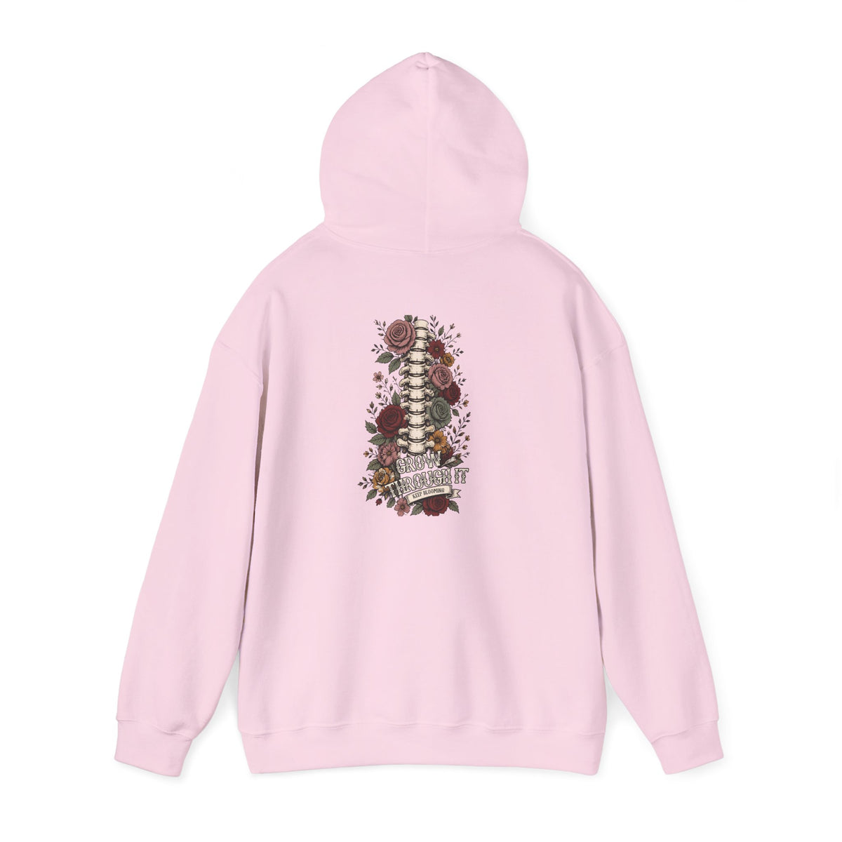 Grow Through It — Unisex Heavy Blend Hoodie