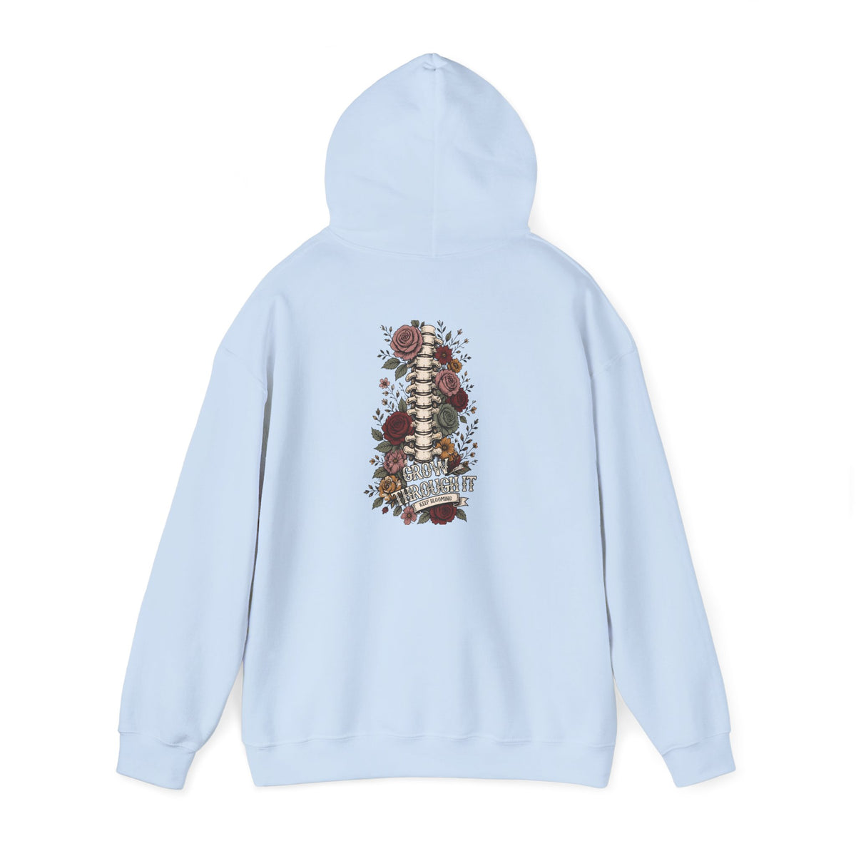 Grow Through It — Unisex Heavy Blend Hoodie