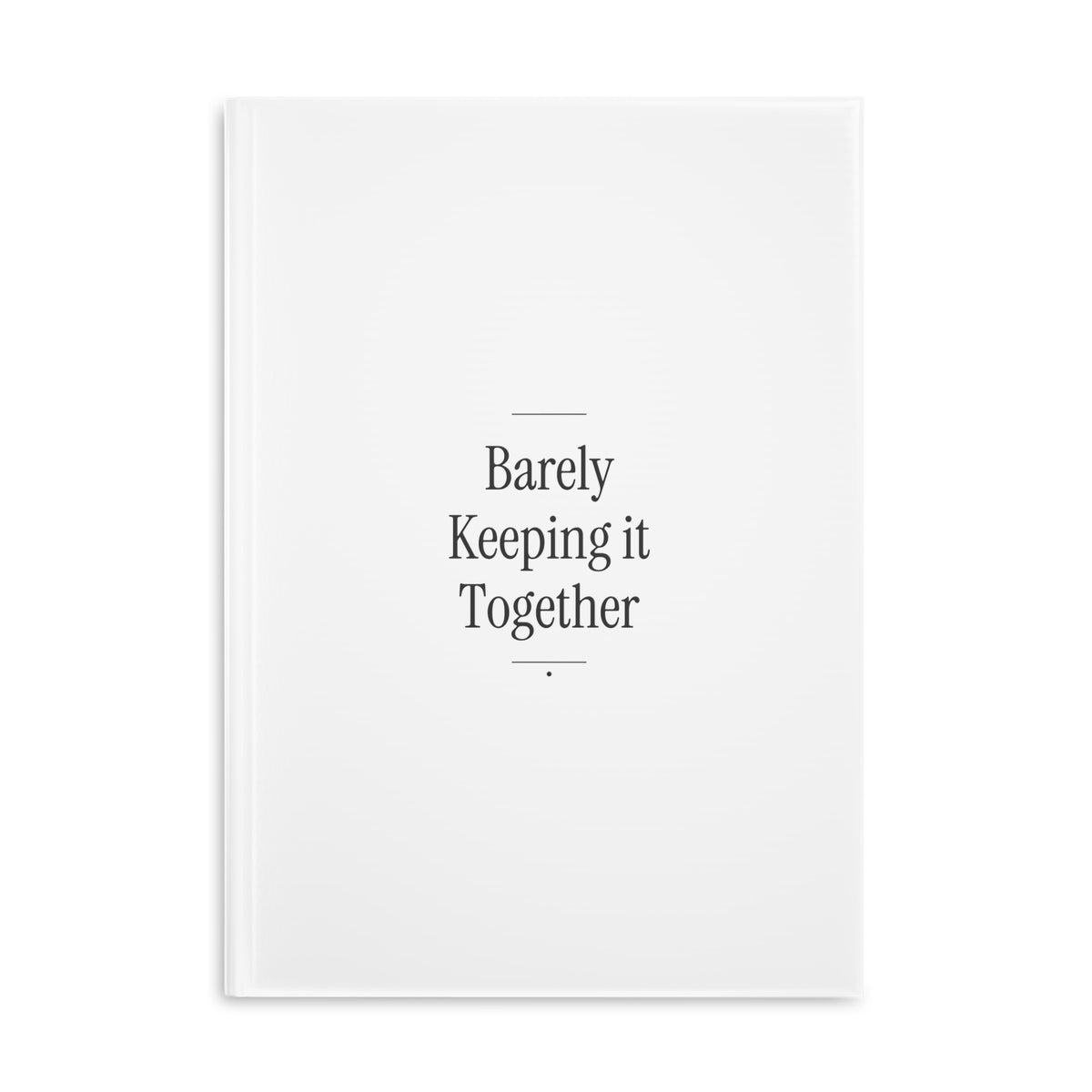 One Page At A Time — Hardcover Journal
