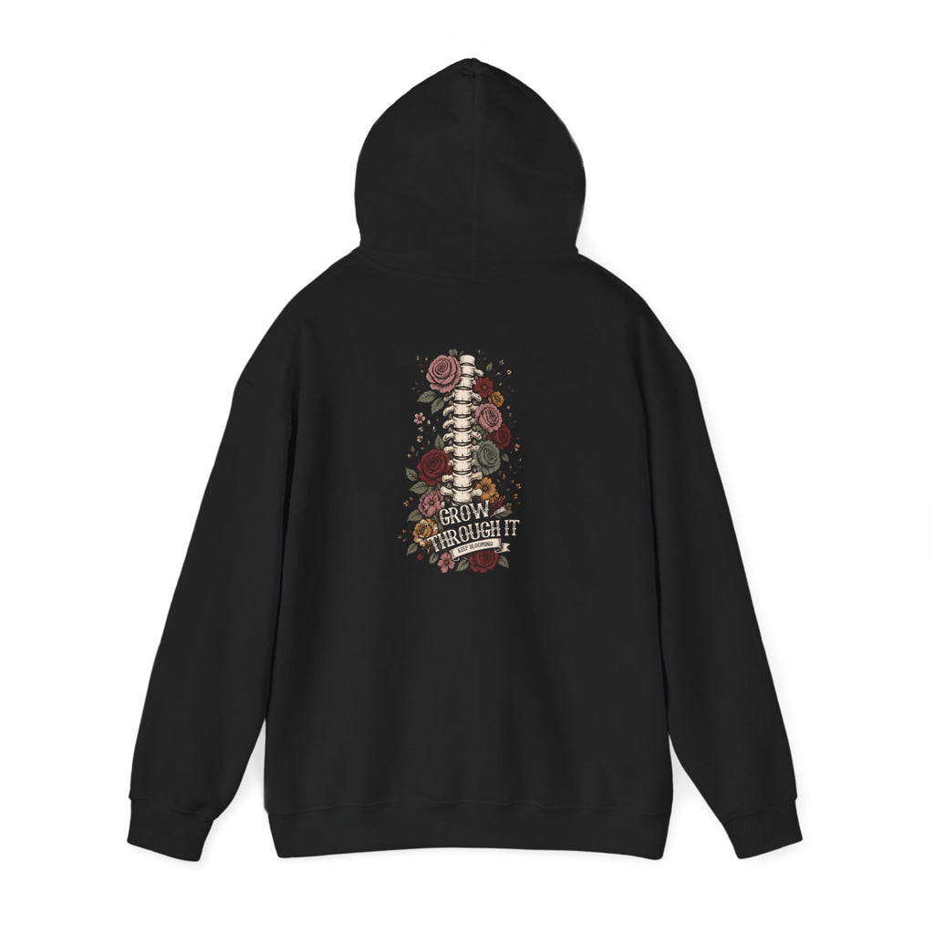 Grow Through It — Unisex Heavy Blend Hoodie