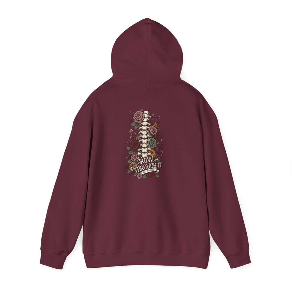 Grow Through It — Unisex Heavy Blend Hoodie