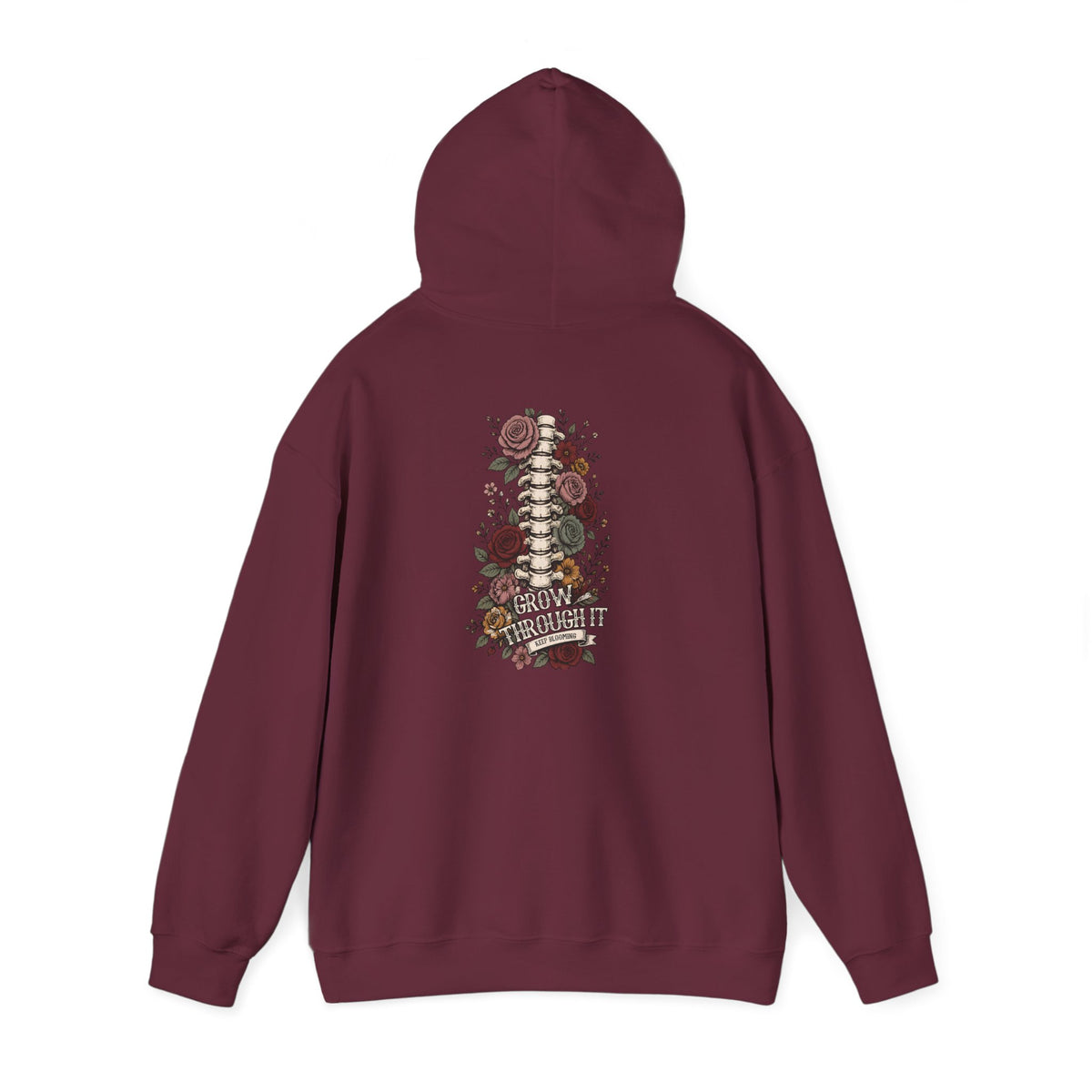 Grow Through It — Unisex Heavy Blend Hoodie
