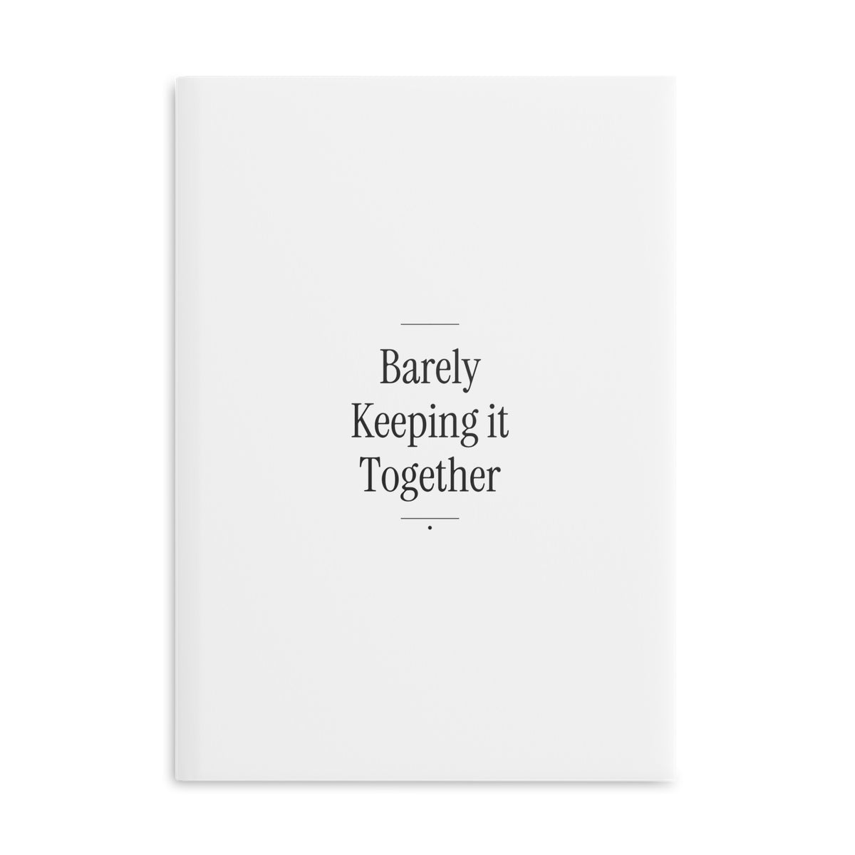 One Page At A Time — Hardcover Journal