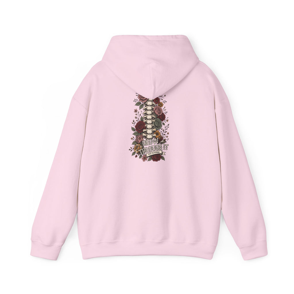 Grow Through It — Unisex Heavy Blend Hoodie