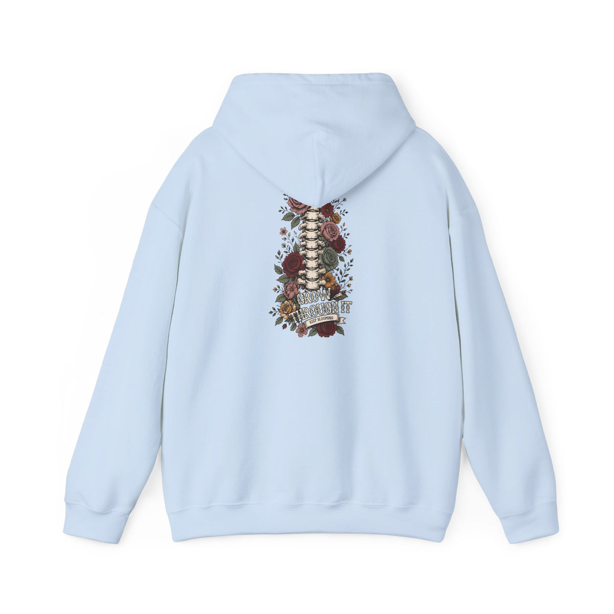 Grow Through It — Unisex Heavy Blend Hoodie