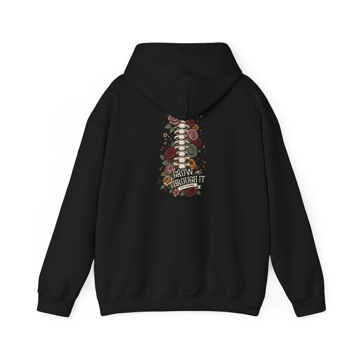 Grow Through It — Unisex Heavy Blend Hoodie