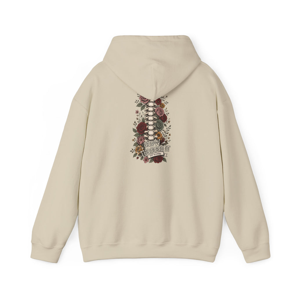 Grow Through It — Unisex Heavy Blend Hoodie