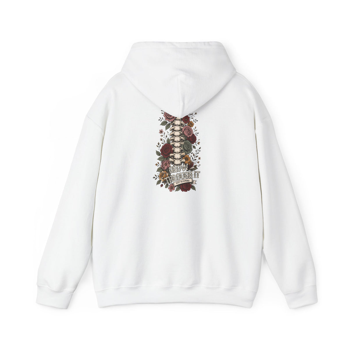 Grow Through It — Unisex Heavy Blend Hoodie
