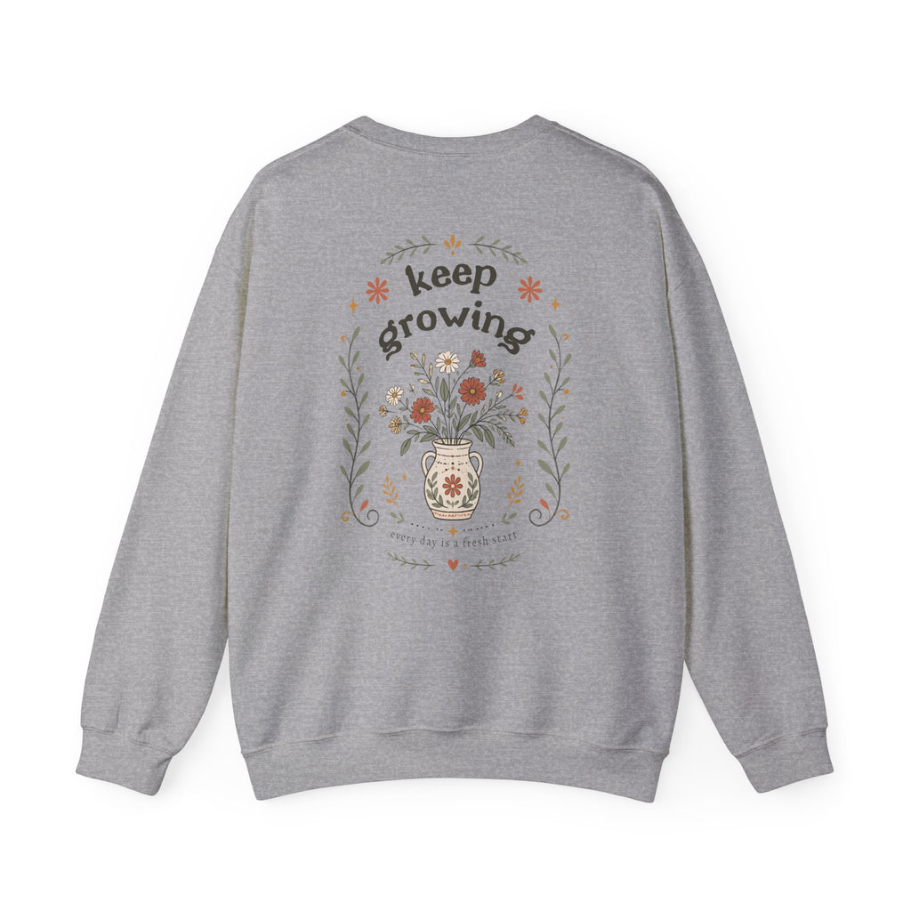 Keep Growing — Unisex Heavy Blend Crewneck