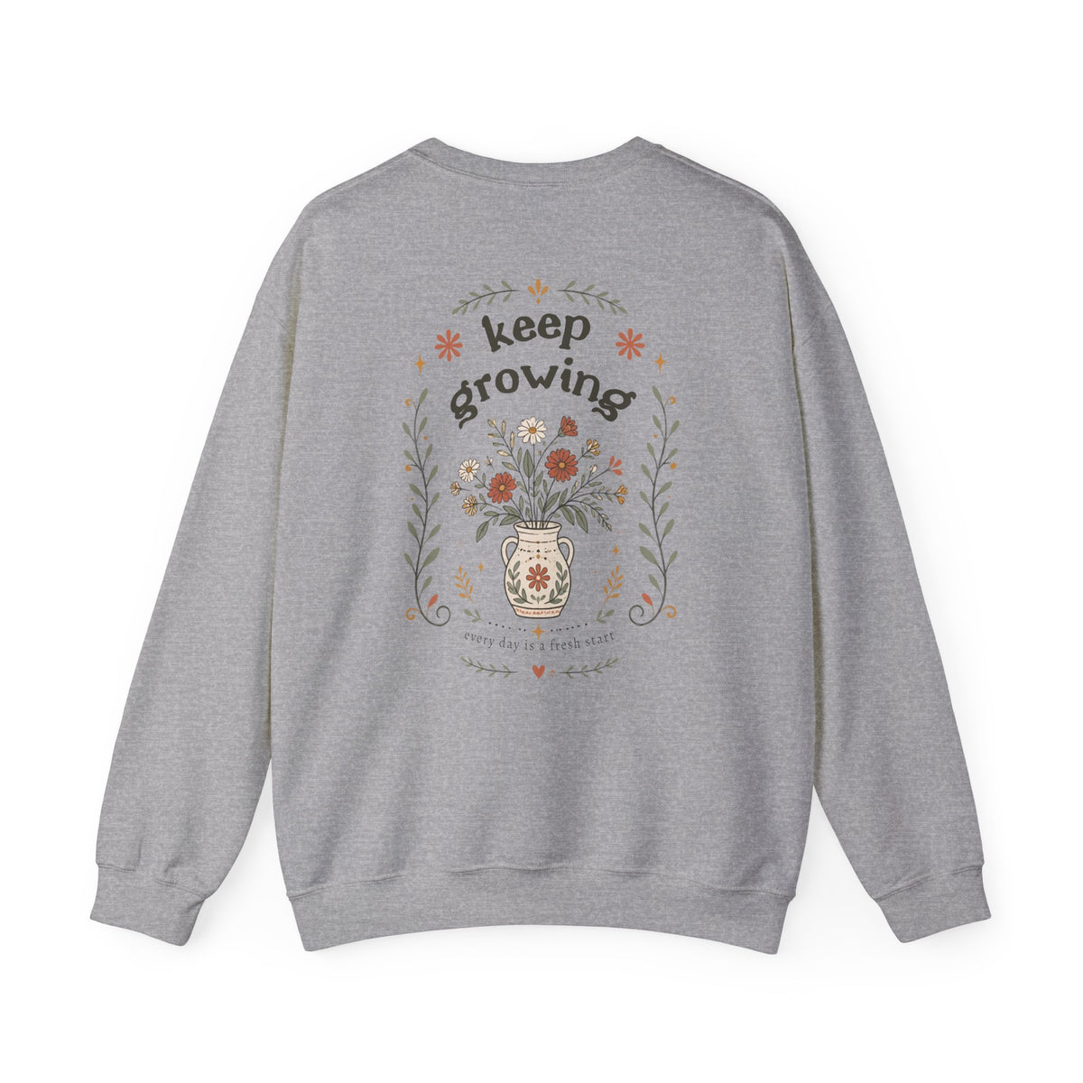 Keep Growing — Unisex Heavy Blend Crewneck