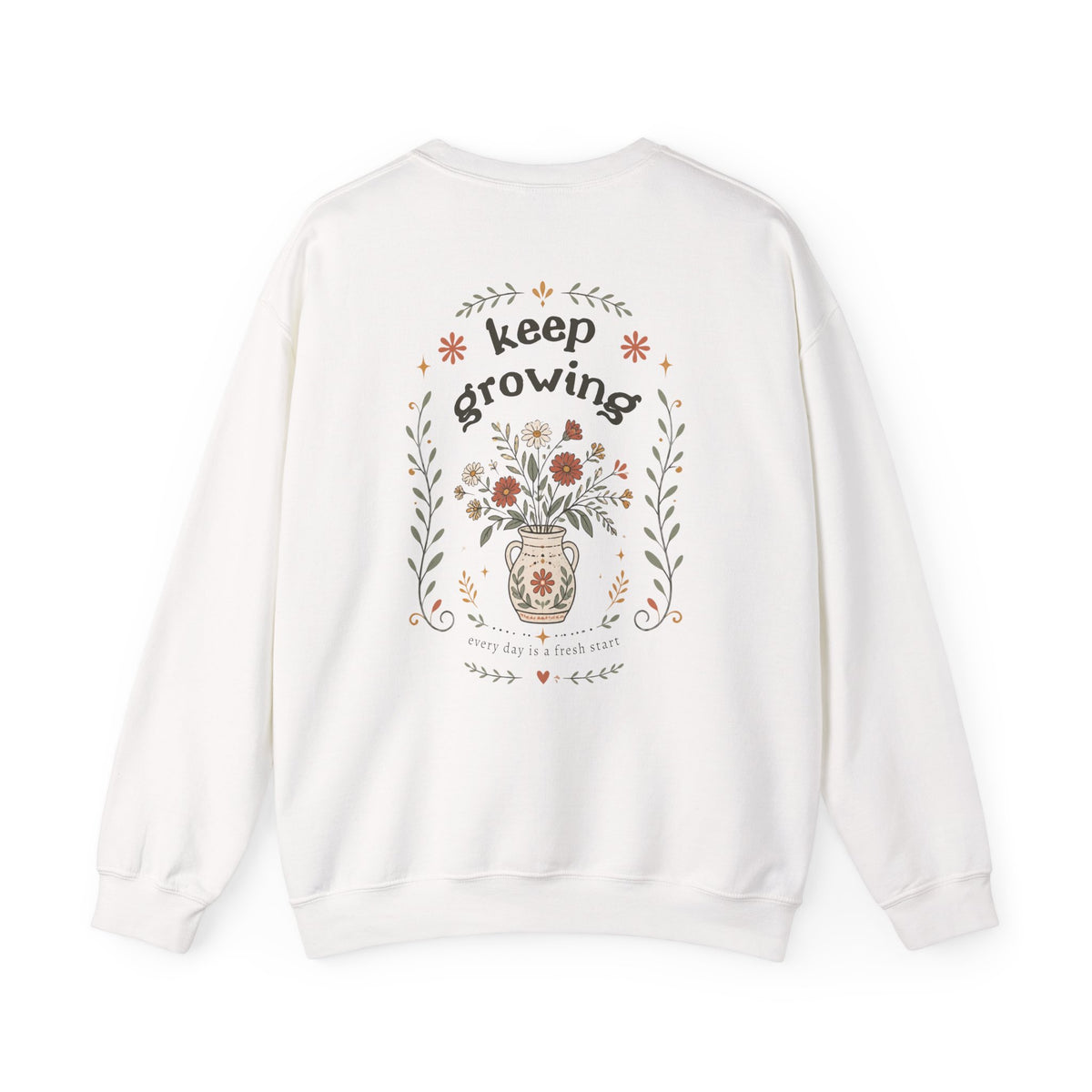 Keep Growing — Unisex Heavy Blend Crewneck