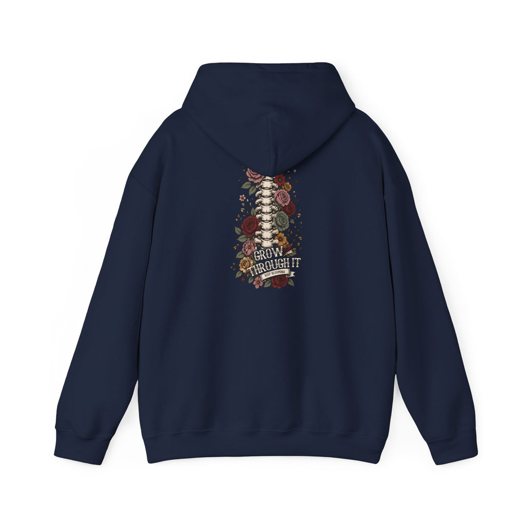 Grow Through It — Unisex Heavy Blend Hoodie